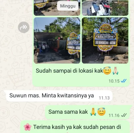 Pengiriman Papan Bunga Duka Semin Nguntoronadi