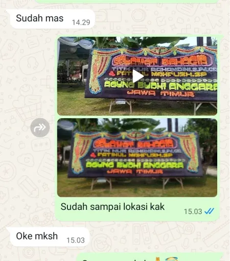 Pengiriman Papan Bunga Semin Nguntoronadi