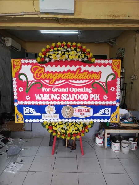 Papan Bunga Ucapan Selamat Semin Nguntoronadi